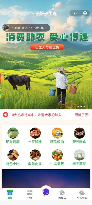 农产品零售行业应用场景截图