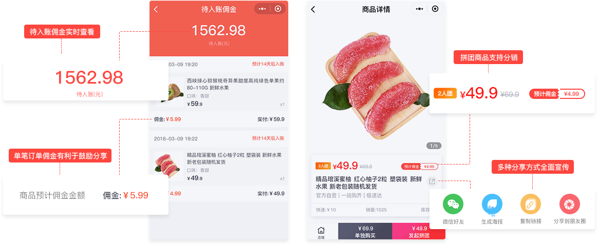 灵活佣金规则